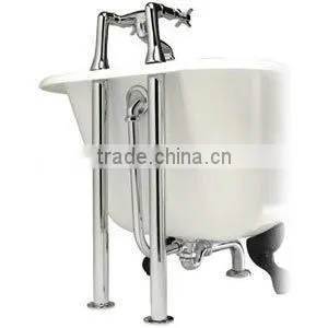 Freestanding Bath Tub Shrouds for Supply Line, Classic Pipes for Tub Filler thumbnail-2