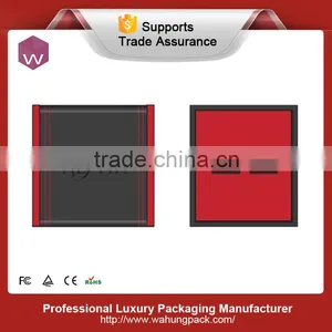 Custom Design Luxury Leather Cufflink Boxes thumbnail-5