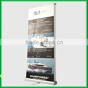 PP Graphic Double Size Roll up Banner Aluminum Roll up Banner thumbnail-1