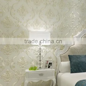 Home Decor Deep Embossed Wallcovering Wallpaper thumbnail-1