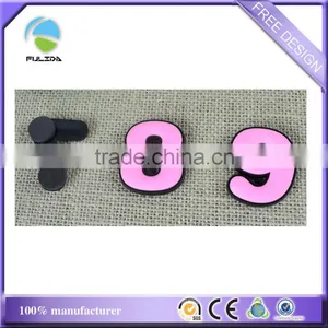 Custom Arabic Numbers Shaped Soft Pvc Decorating Fridge Magnet thumbnail-4