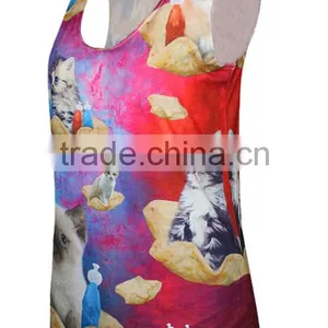 Drop Shipping Korean Ladies Custom Tank Short Tops For Jeans thumbnail-4