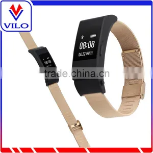China Factory Replacement Stainless Steel Watch Strap for HUAWEI Talk Band B2 thumbnail-2