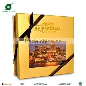 BOOK SHAPED CHOCOLATE PAPER PACKAGING BOX thumbnail-1