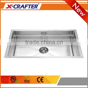 2015 Cheap Functional Undermount SUS 304 Single Bow Sink for Kitchen thumbnail-1