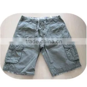 Teenager Boys Cotton Beach Shorts With Cargo Pockets thumbnail-1