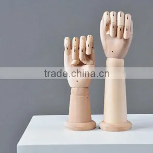 Wooden Articulated Hand, Display Mannequin Hand thumbnail-1