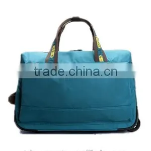 Wholesale High Quality Polyester Duffle Trolley Bags Sale With Wheels thumbnail-1
