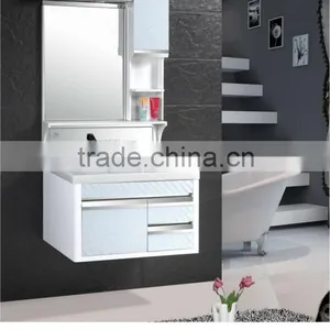 Wall Corner Bathroom Hangzhou Pvc Bathroom Cabinet (WMD-235) thumbnail-1