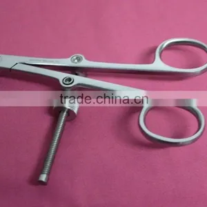 OR Grade Bone Reduction Forceps With Fixation Screw 8" Orthopedic Instruments By Taidoc thumbnail-2