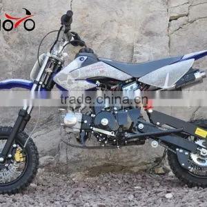 QWMOTO CE Blue Skull 50cc 110cc 125cc Engine Motorcross 125cc Dirt Bike for Sale thumbnail-3