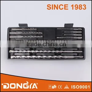 11pcs Hammer Drill Bit Set With Plastic Box thumbnail-1