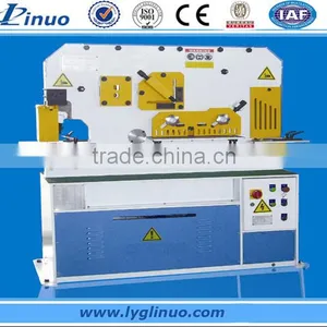 HIW Multi Function Hydraulic Iron Worker Machine thumbnail-1