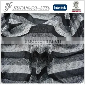 Jiufan Textile 2015 Polyester Spandex Cut & Sew Yarn Dyed With Lurex Fabric For Garment thumbnail-1