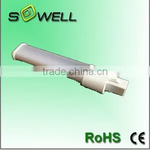 AC120V/230V 2835SMD 6PCS 3.2W IP54 Nature/Warm White PL Tube thumbnail-1