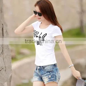 Adult New Fashion Women Print T Shirt Custom thumbnail-1