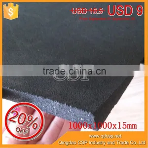 Excellent Elasticity Cheap Gym Black Rubber Mat Price thumbnail-4