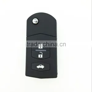 Mazda 6 Car Key, 3 Buttons and Black Color Car Key thumbnail-1