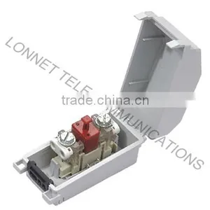 Termination Box With Protection or 1 Pair Distribution Box for Subscriber Terminal Block System or Mini Station thumbnail-1