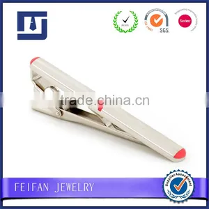 Fashion High Polish Cheap Stainless Steel Blank Tie Clip thumbnail-2