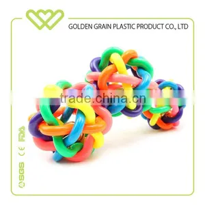 Factoryl Wholesale Pastic Colour Small Bell Ball thumbnail-1
