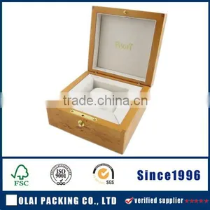 Top Quality Burl Wood Watch Box thumbnail-1