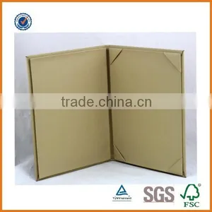 Customized Logo A4 Size Certificate Holder/genuine Leather Certificate Folder/pu Leather Certificate Portfolio thumbnail-5