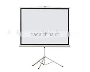 Matte White Format 4:3 Tripod Screen for 100"/High Quality Low Price Projection Screen thumbnail-1