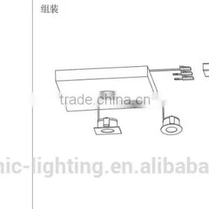 Hot-selling 1W Cabinet Mini LED Spot Light for Shopping Mall Showcase thumbnail-3