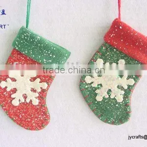 Mini Felt Snowflake Stocking thumbnail-1