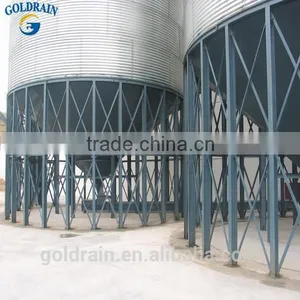 High Strength Large Capcaity Hopper Bottom Grain Bins thumbnail-1