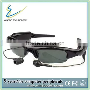Bluetooyh Mp3 Sunglasses With Video Camera, Bluetooth 3D Video Glasses Supplier's Choice thumbnail-5