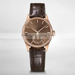 Ladies Fashion Stainless Steel and Leather Belt Watch thumbnail-6