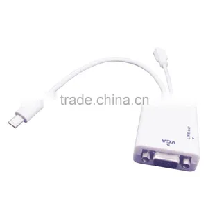Micro USB 11pin MHL Adaptador VGA + Audio for Smart Phone thumbnail-1