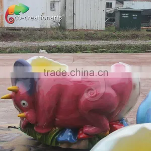 Amusement Park Equipment Dinosaur Merry-go-round/carousel for Sale thumbnail-3