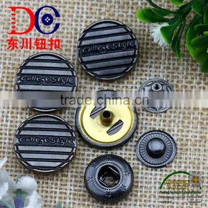 Metal Color Press Metal Snap Button for Jacket and Bag Accessories thumbnail-2