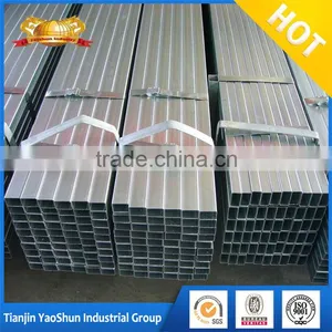 10x10 - 100x100 50x50 Galvanized Square Steel Pipe Tube Supplier thumbnail-3
