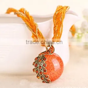 National Wind m Weaving Necklace Restoring Ancient Ways Sweater Chain thumbnail-3