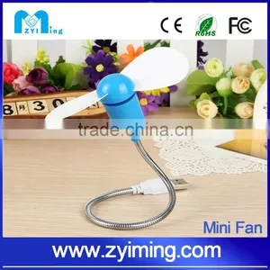 Zyiming Sell Summer Popular Portable Mini Fan YM-F20 Usb Fan With Led Clock With Strong Wind thumbnail-2