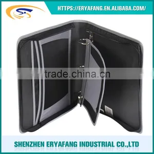 Hot Selling Custom 3 Ring Zipper Binder ,A5 3 Ring Binder thumbnail-4