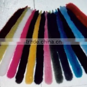 2015 Warm Real Fox Fur Trimmings With Rhinestones thumbnail-5