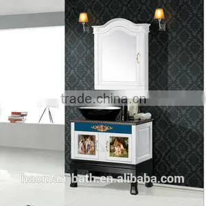HM-095(ABS)Cabinet Wash Hand Basin Ceramic Products China Bathroom Basin thumbnail-1