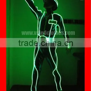 Tron Costume Fiber Optic, Not EL Wire thumbnail-1