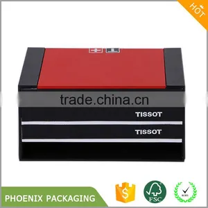 Creative Unique Design Watch Paper Gift Box Packaging thumbnail-3