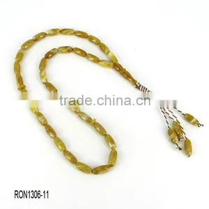 Acrylic Muslim Tasbih Beads Turkish Rosary Beads in Agate Color Quality Choice thumbnail-6