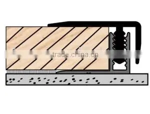 Aluminum Stair Nosing for Vinyl Floor/concrete Stair Aluminum Treads/bamboo Flooring Stair Nosing thumbnail-2