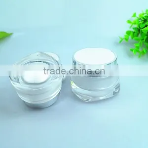 Acrylic Vitamin Skin Care Cream Plastic Jars thumbnail-4