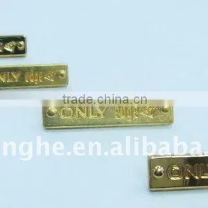 Fashion Metal Golden Garment Tag thumbnail-1