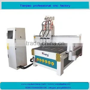 ATC Multi-head Sculpture Wood Carving Cnc Router Machine thumbnail-1