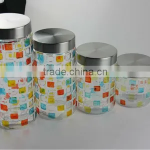 Storage Jar With Hand Drawing Set thumbnail-2